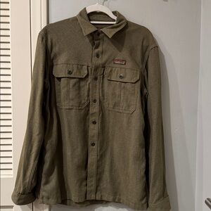 Patagonia Men's Green Shirt Jacket “Worn Wear”, Size S, Excellent Condition